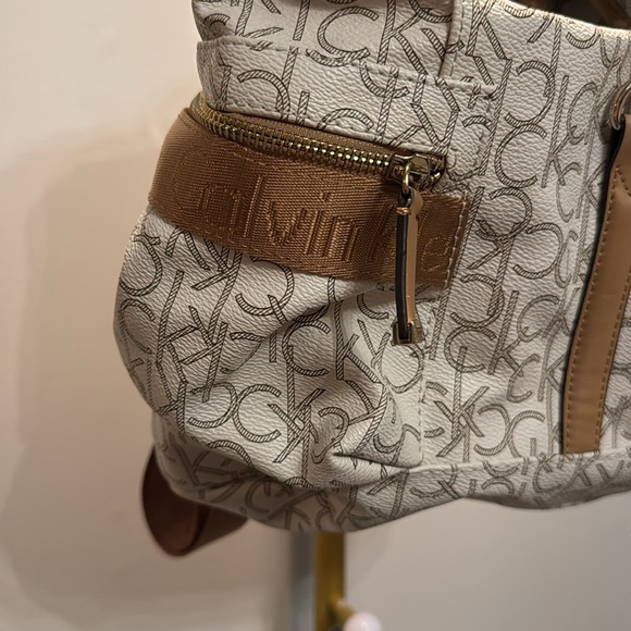 Calvin Klein Monogram Backpack EUC main image 6